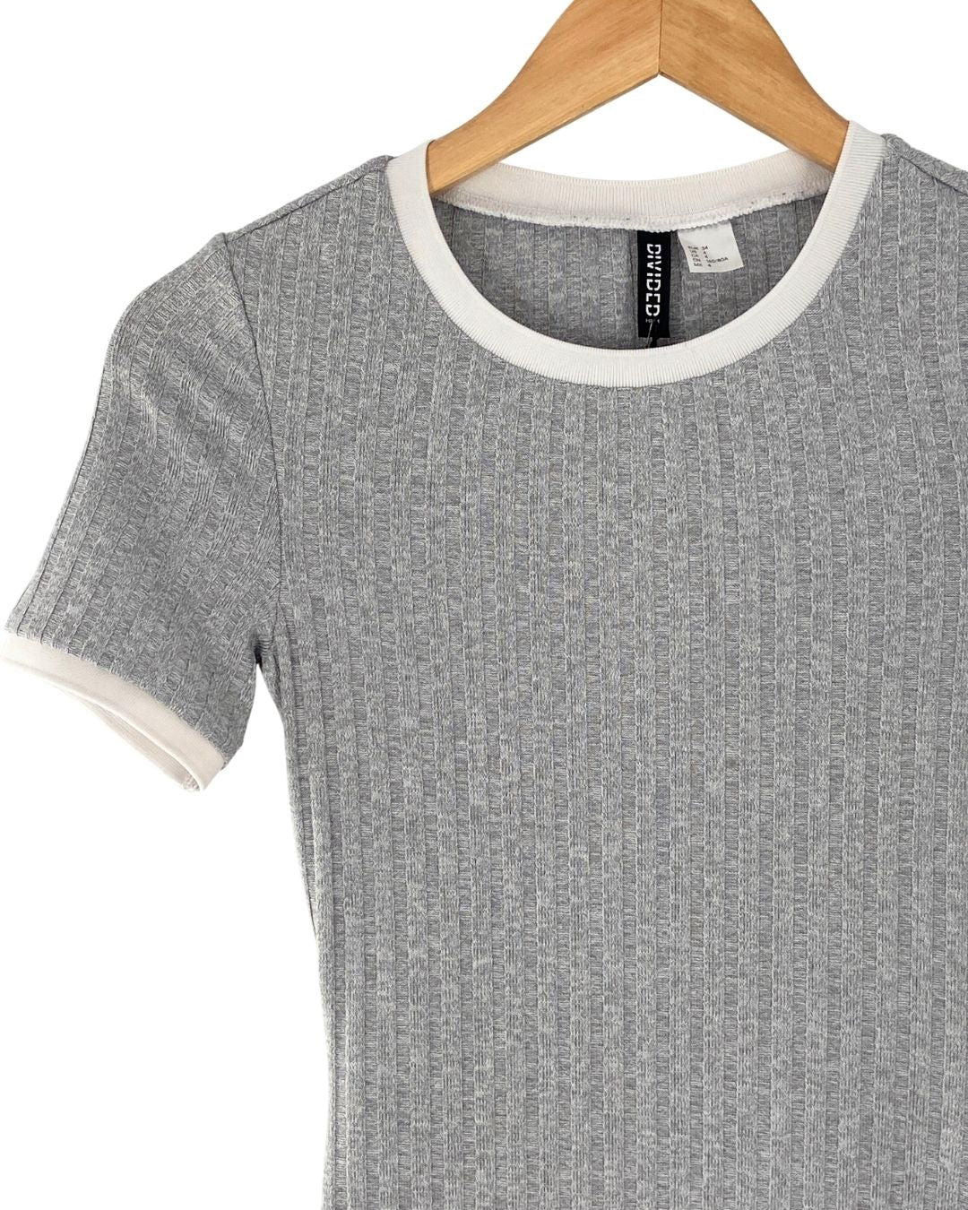 Vestido mini manga corta