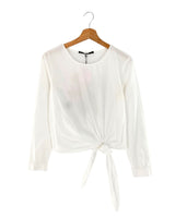 Blusa manga larga con bordado