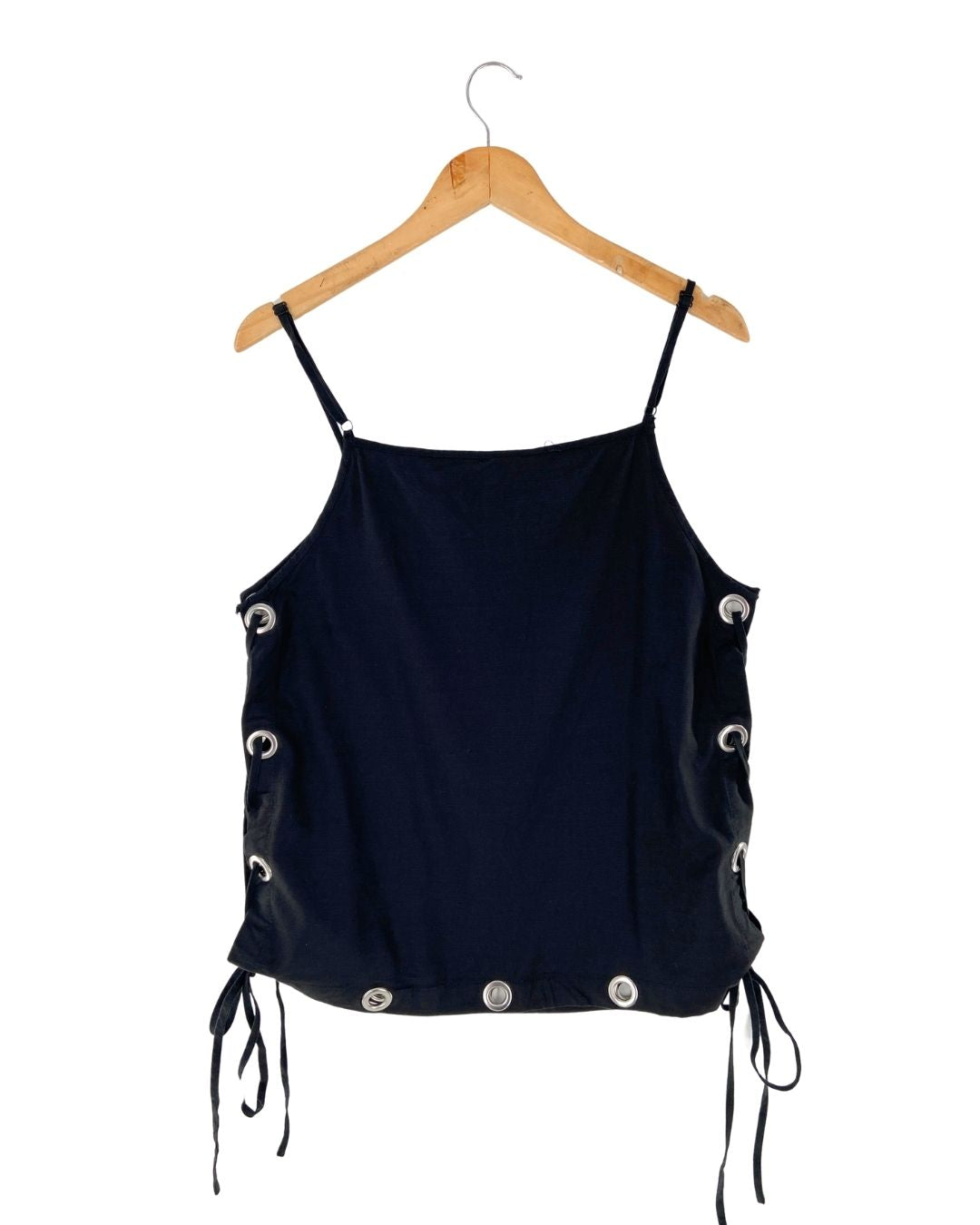 Blusa de tiras lace up