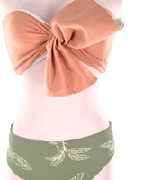 Bikinni color block print