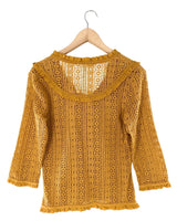 Saco tejido abotonado