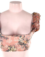 Bikini anudado print flores