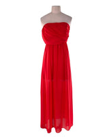 Maxi vestido strapless