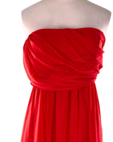 Maxi vestido strapless