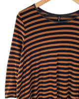 Blusa amplia a franjas