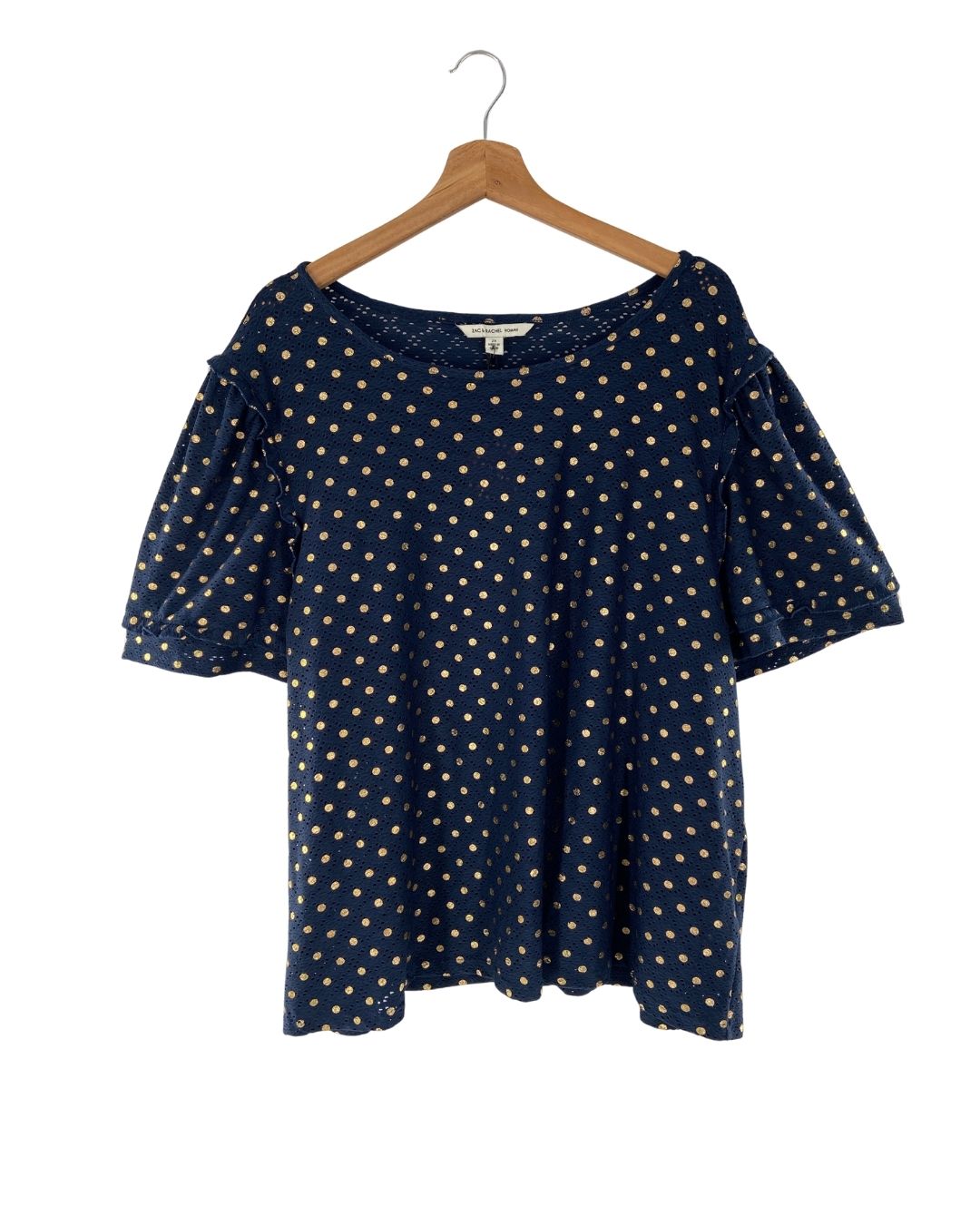 Blusa oversize print dots