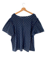 Blusa oversize print dots