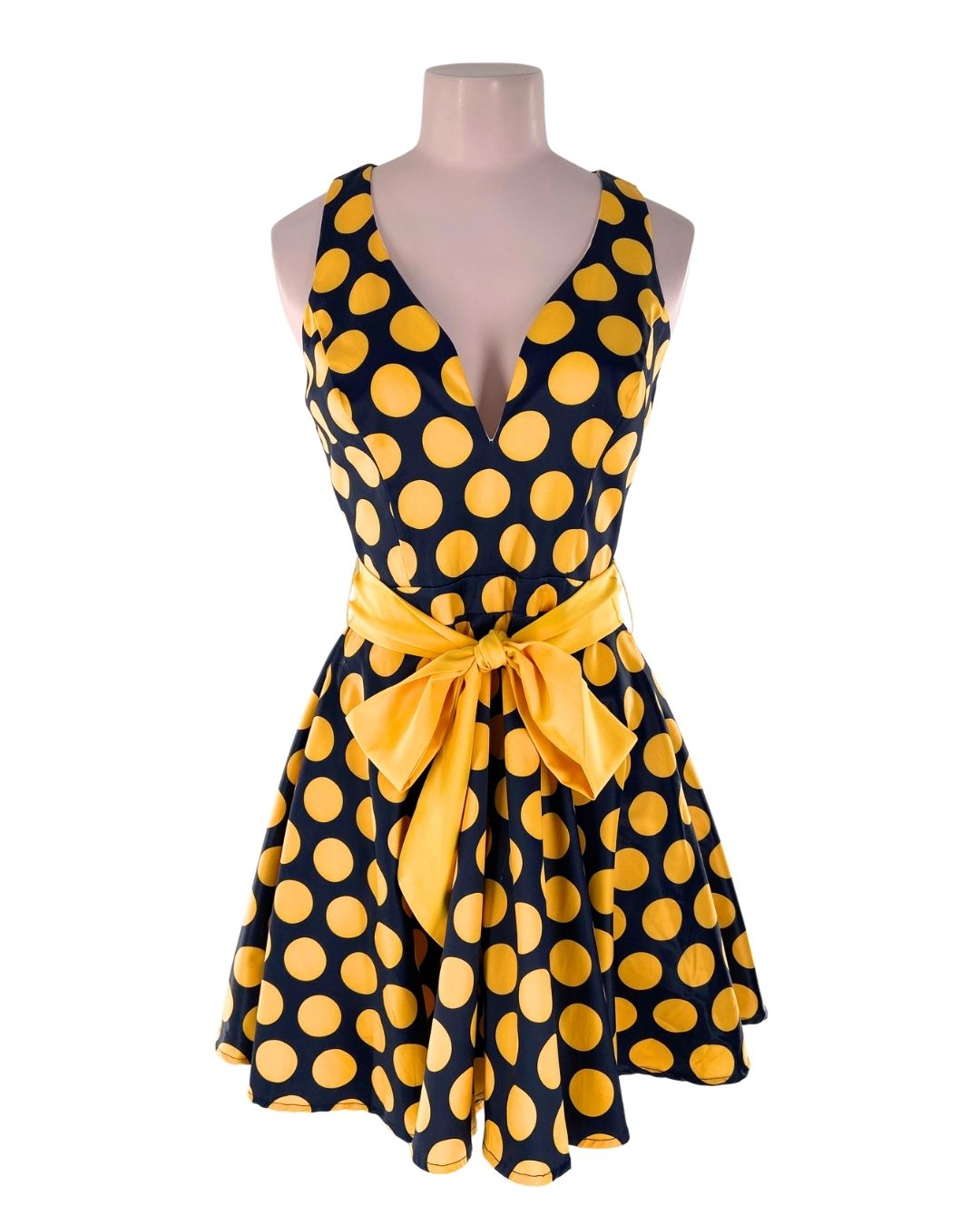Vestido mini sleeveless amplio