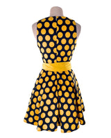 Vestido mini sleeveless amplio