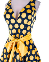 Vestido mini sleeveless amplio