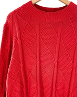 Saco tejido con textura