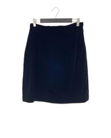 Falda midi en velvet