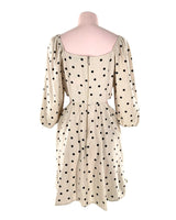 Vestido midi cut out