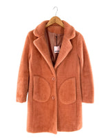 Abrigo afelpado abotonado