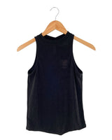 Blusa sleeveless detalles brillantes