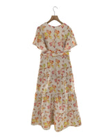 Maxi vestido falda amplia