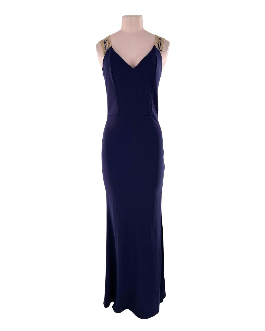 Maxi vestido con detalle