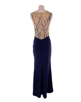 Maxi vestido con detalle