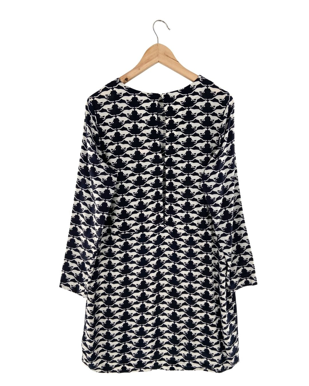 Vestido mini manga larga