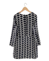 Vestido mini manga larga