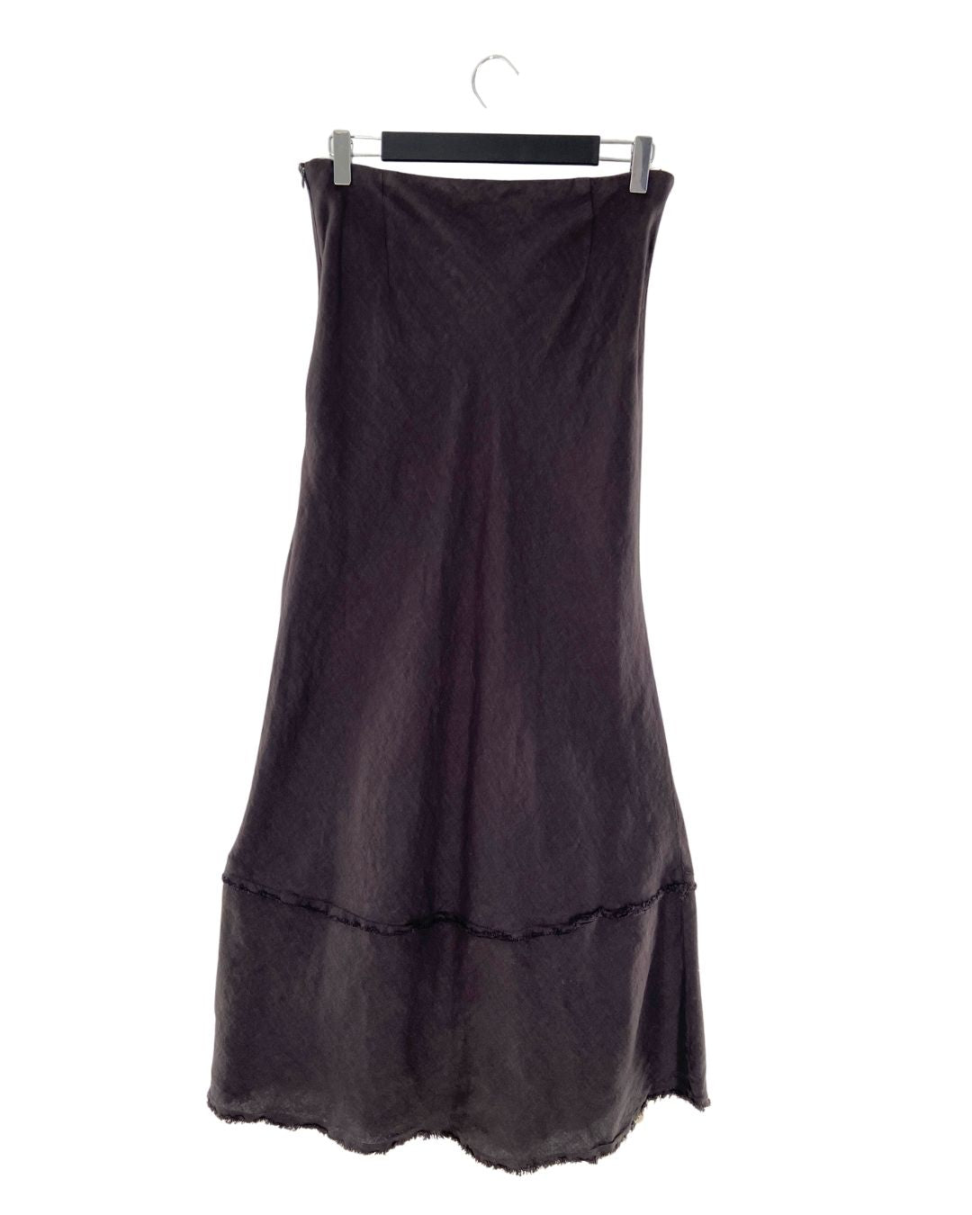 Maxi falda sirena en lino