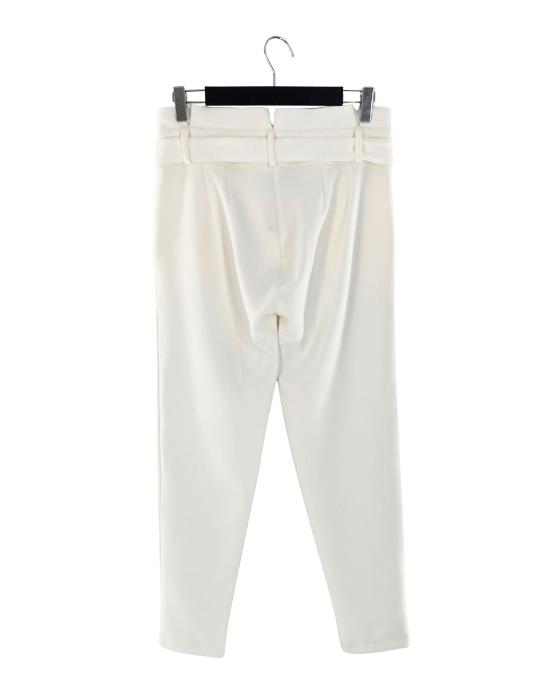 Pantalon paper bag con textura