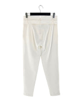 Pantalon paper bag con textura