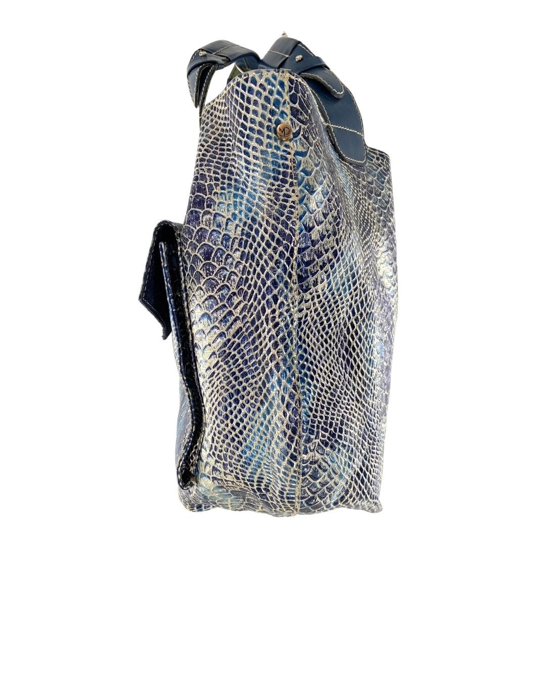 Cartera tote en cuero