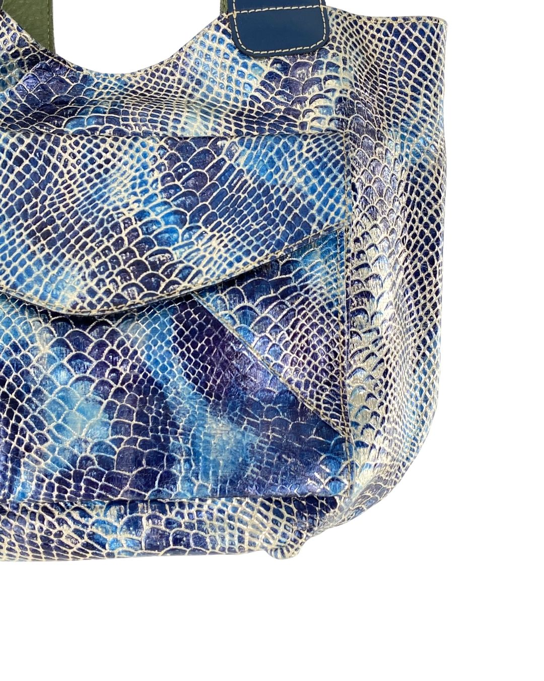 Cartera tote en cuero