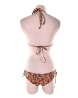 Bikini anudado con mostacillas