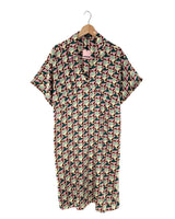 Maxi vestido print vintage