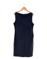 Vestido midi con plisados