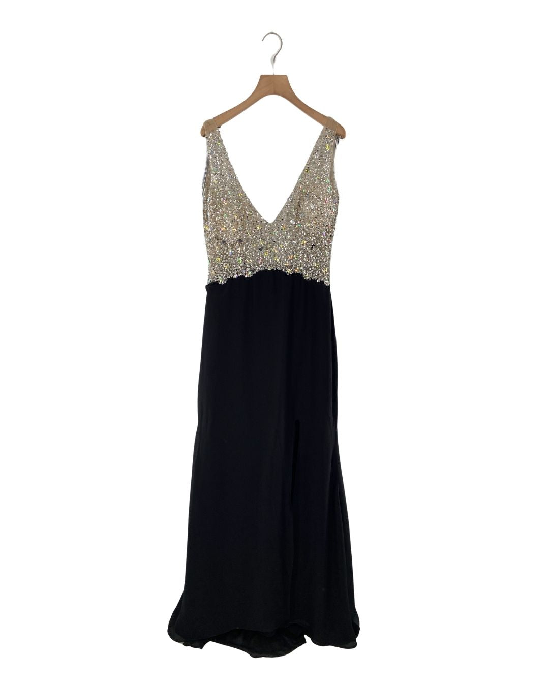 Maxi vestido en mesh