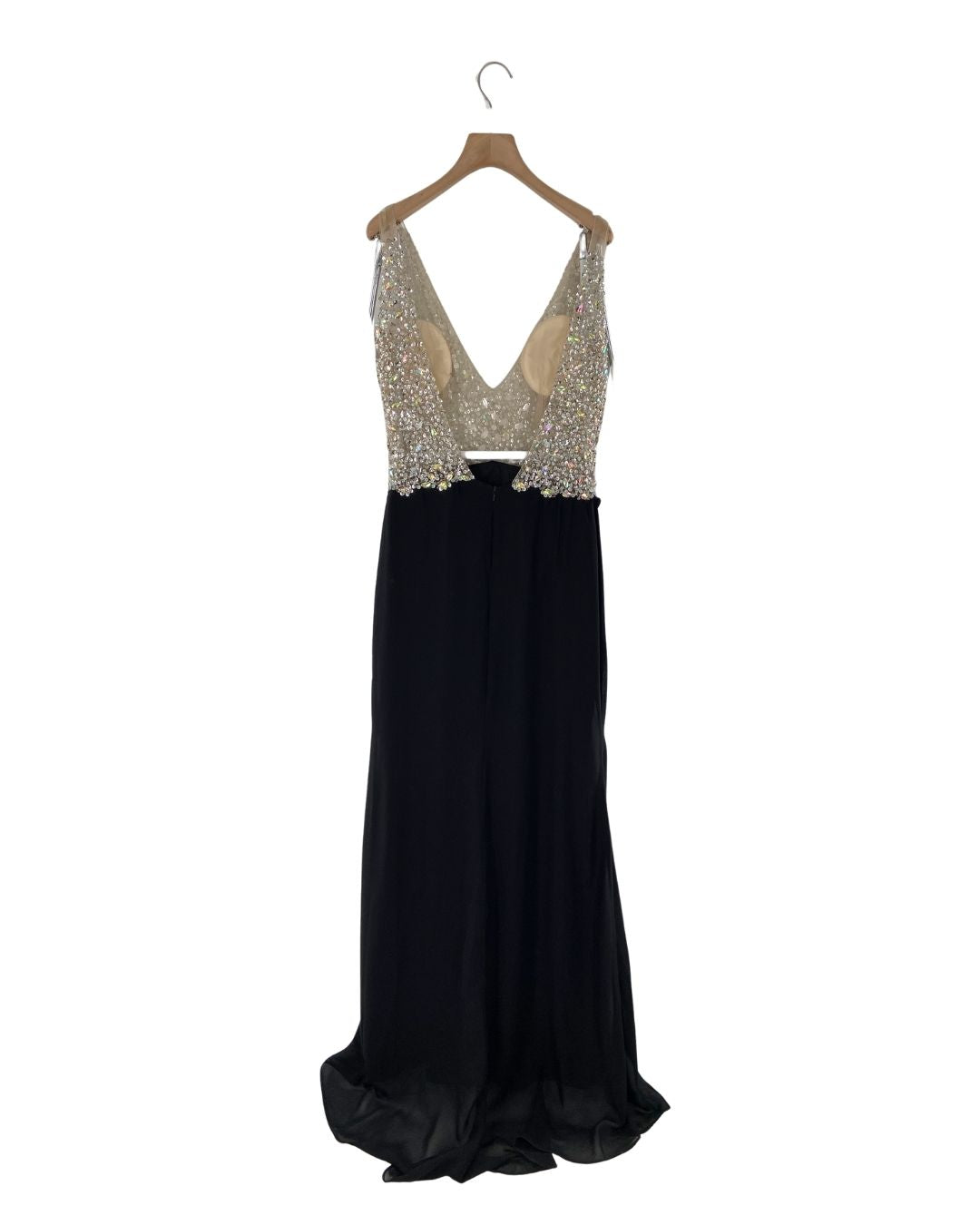 Maxi vestido en mesh