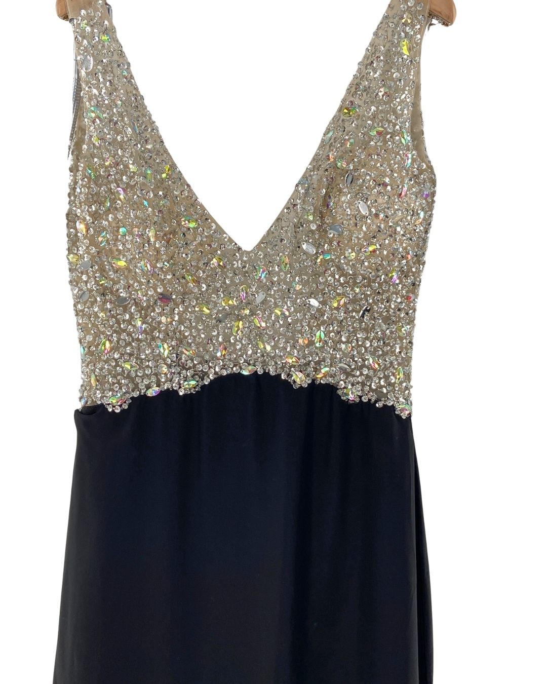Maxi vestido en mesh
