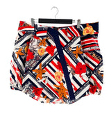 Blusa cuello amplio con print