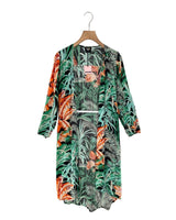 Sobretodo long size print