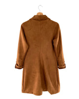 Chaqueta long size en antelina