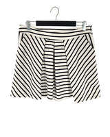 Falda mini a rayas