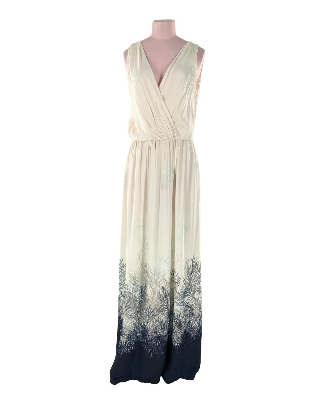 Maxi vestido sleeveless print