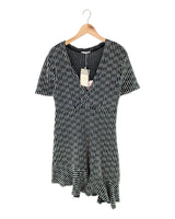 Vestido tejido en hilos