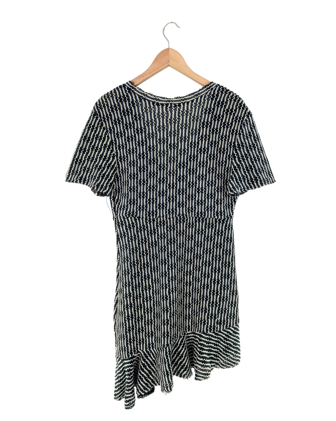 Vestido tejido en hilos