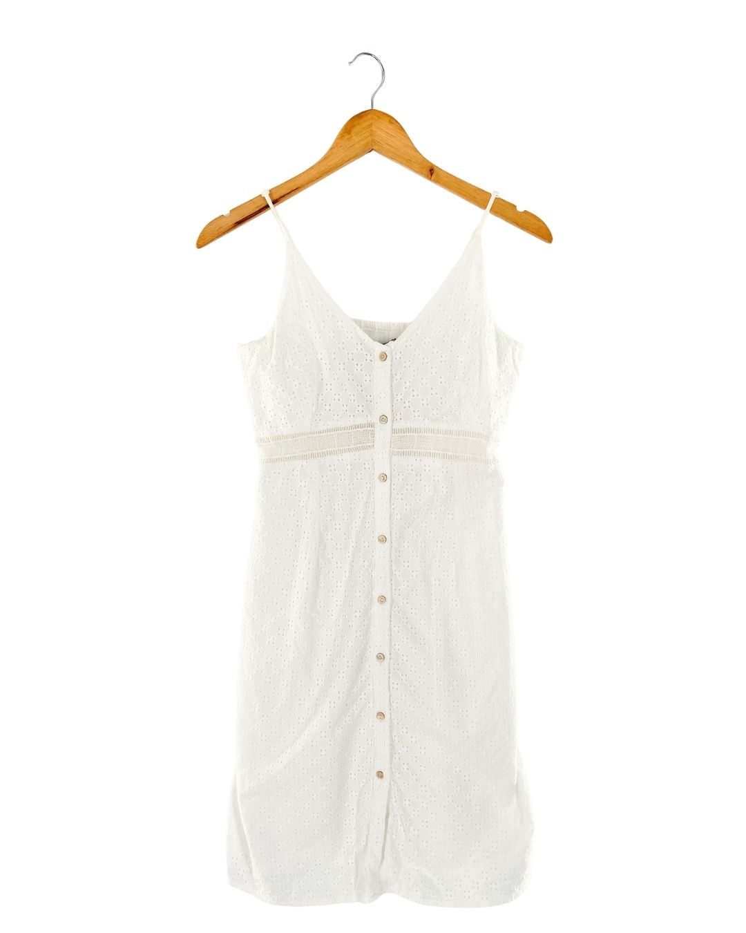 Vestido midi de tiras