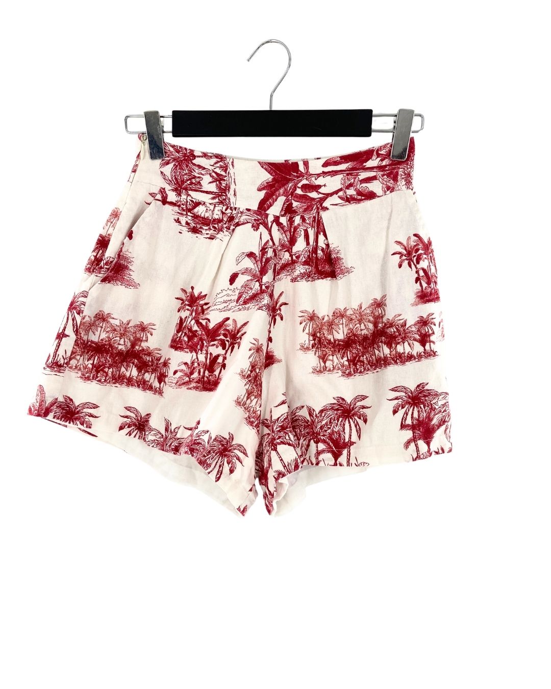 Short mini con prenses print