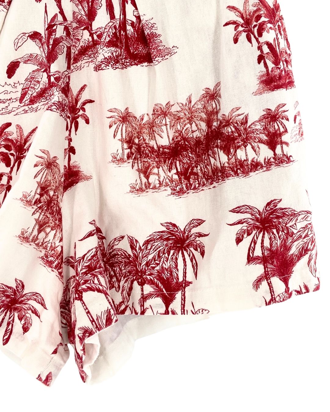 Short mini con prenses print
