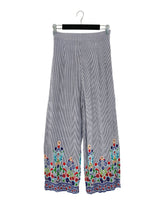 Pantalon a rayas tiro alto