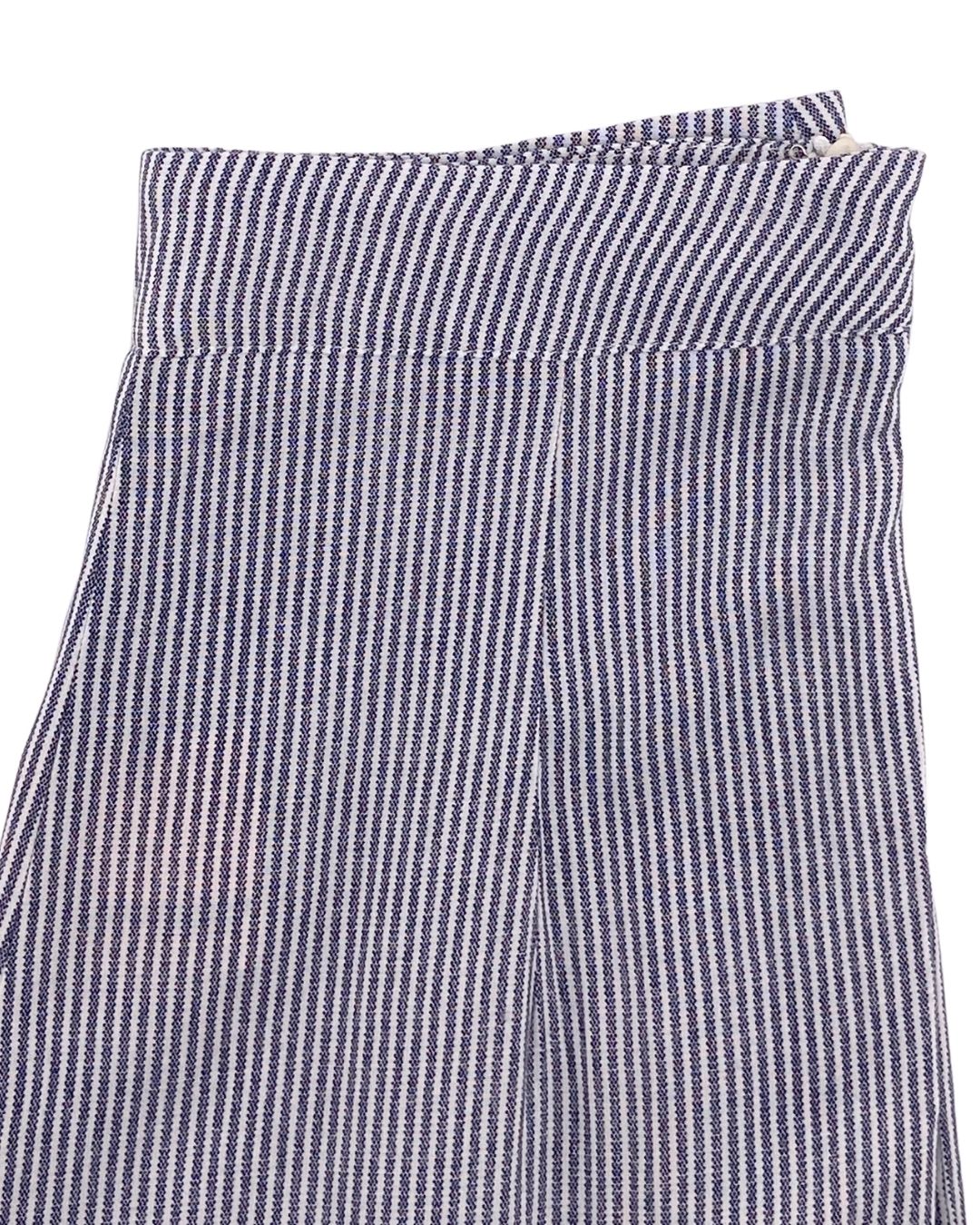 Pantalon a rayas tiro alto