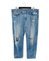 Jean rigido boyfriend destroyed