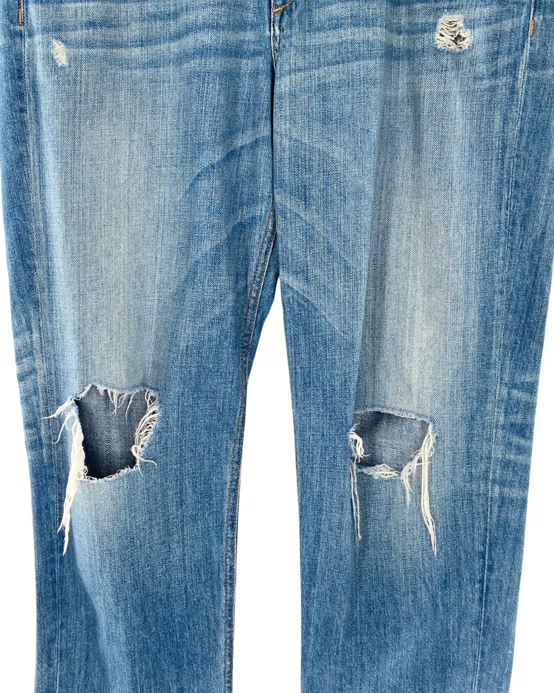 Jean rigido boyfriend destroyed