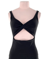 Vestido mini canale cut out